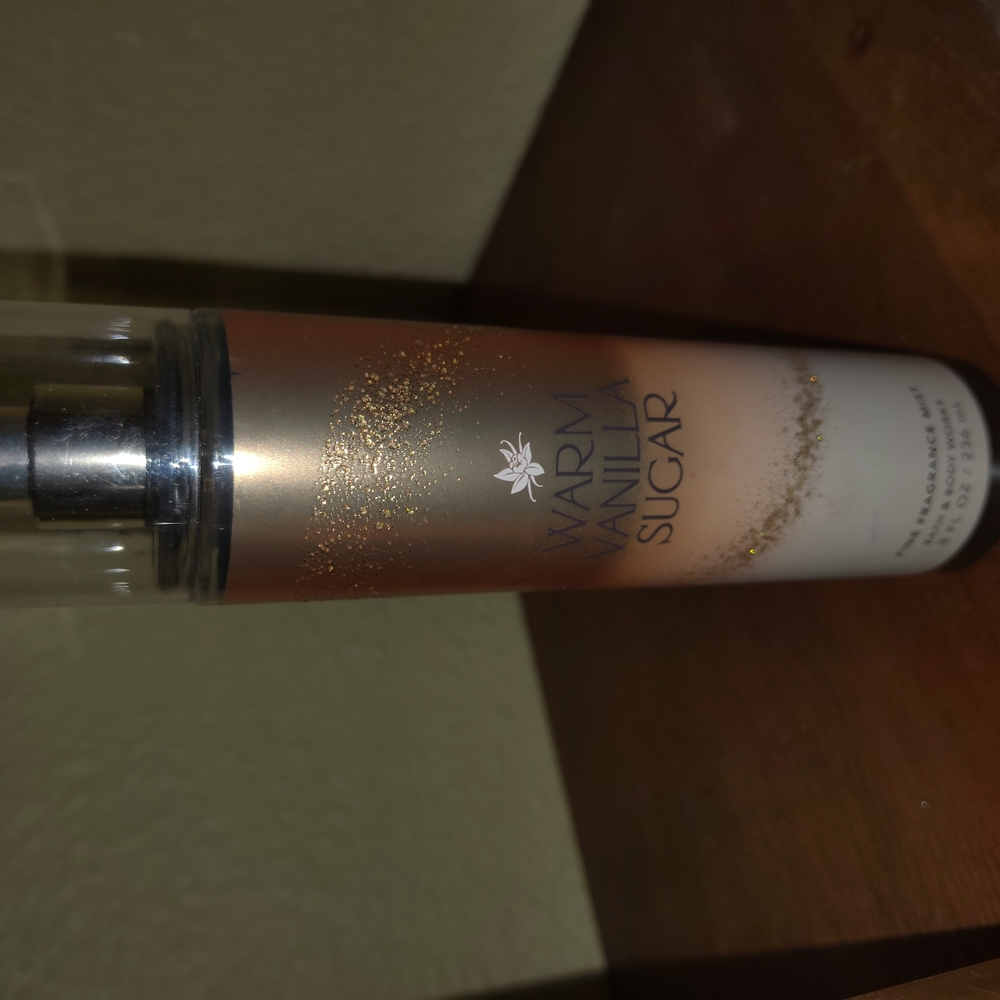 Bath And Body Works Warm Vanilla Sugar Body Mist New